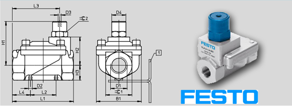 festo pnömatik valf